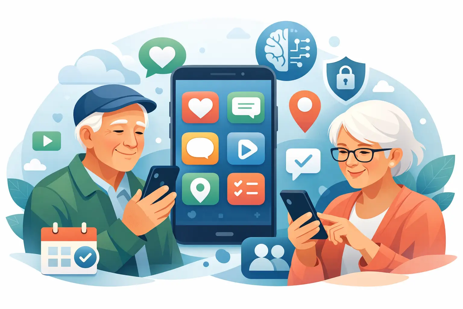 8 melhores aplicativos para idosos no celular