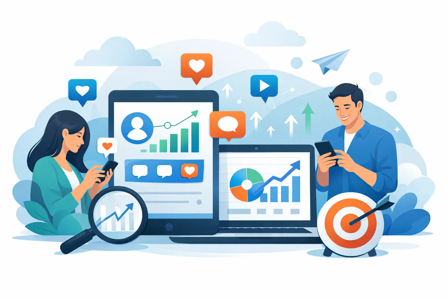 Como medir engajamento nas redes sociais