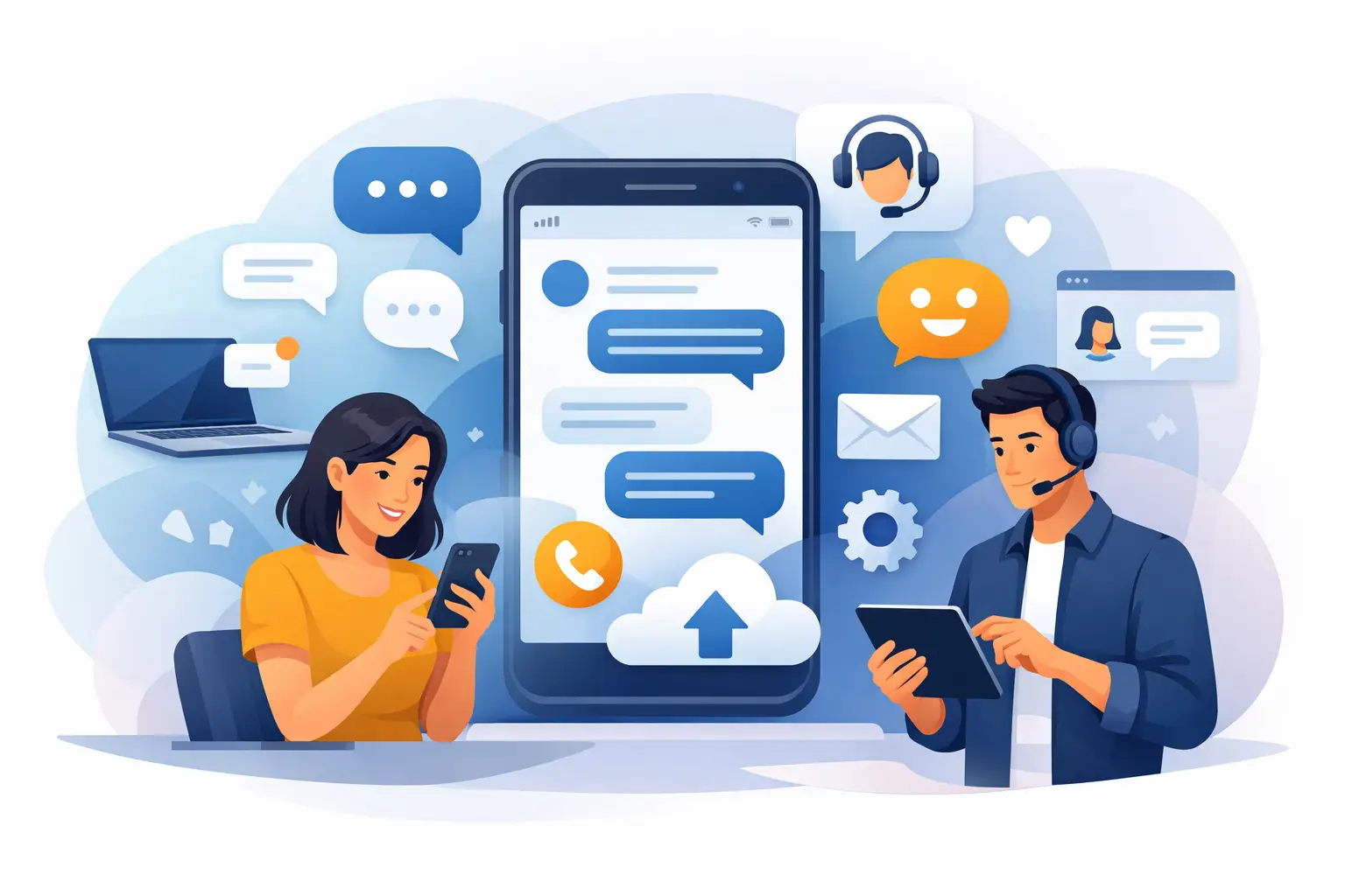 Canais de atendimento digital para pequenas empresas