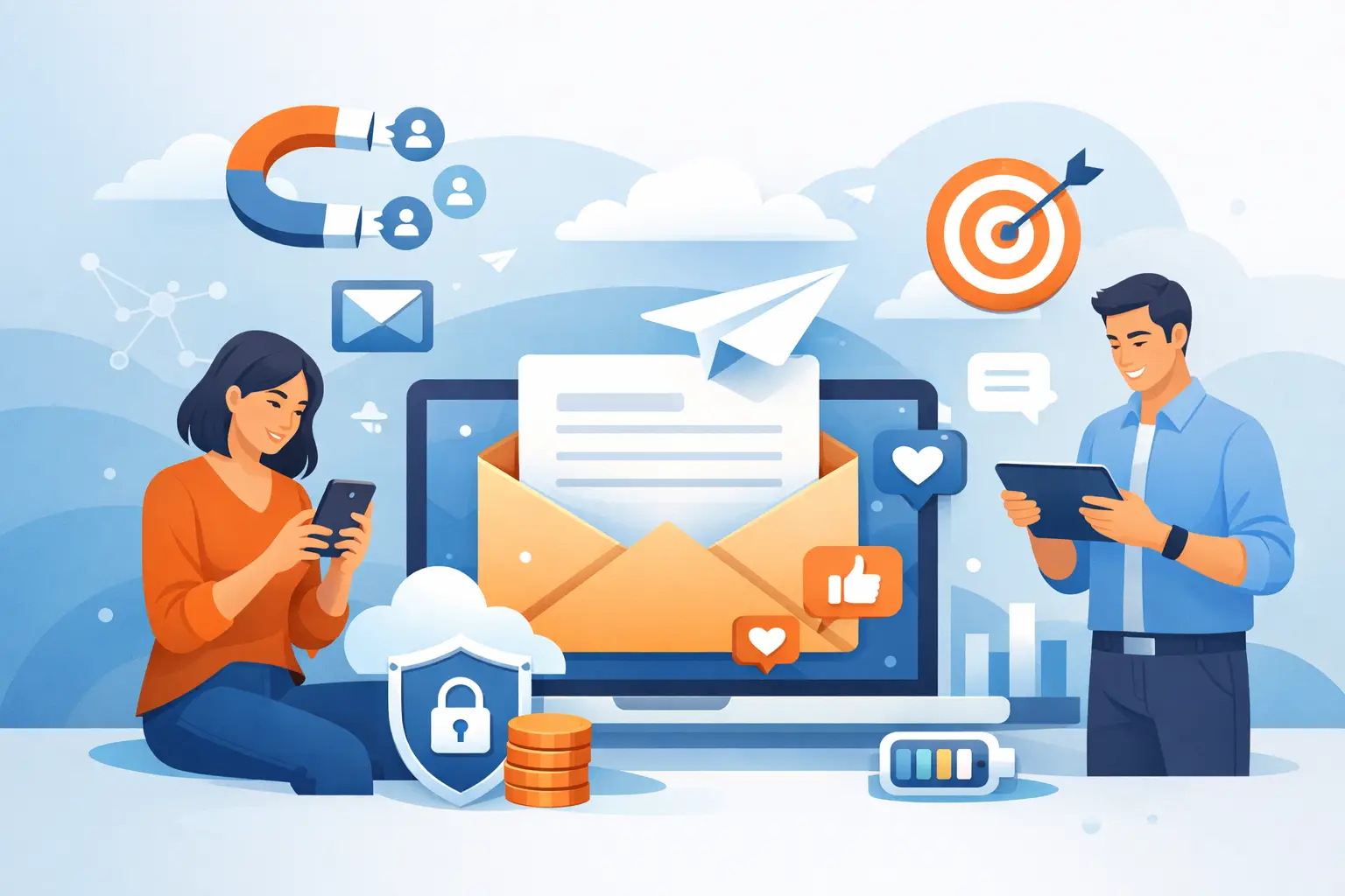 Newsletter para captar clientes na prática