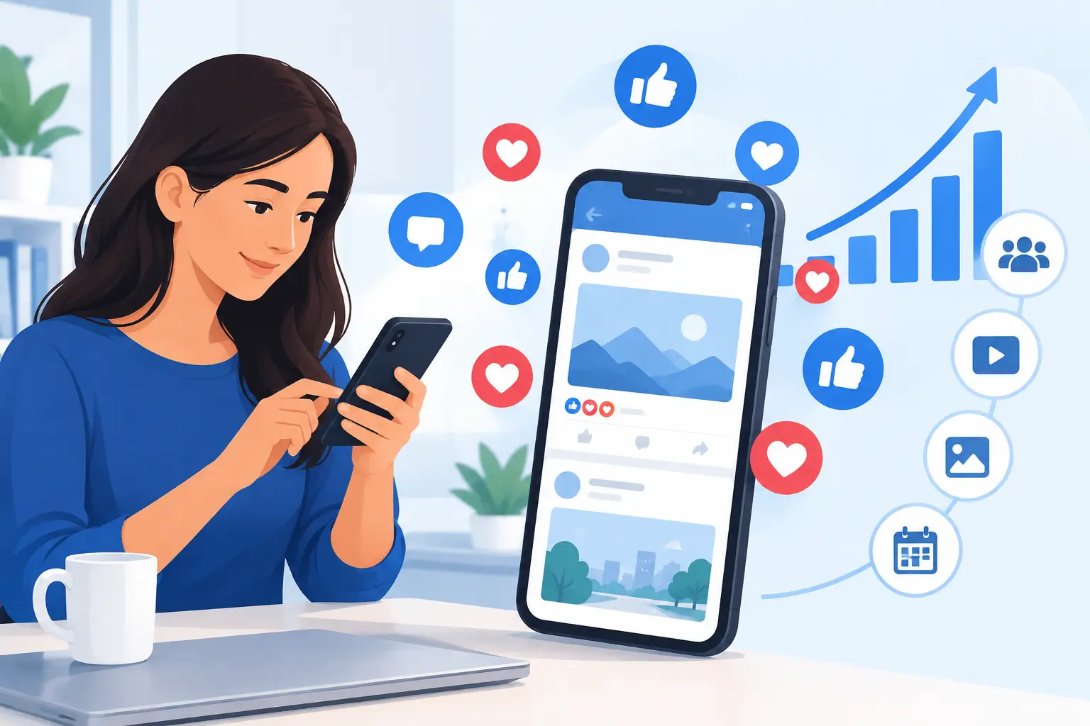 Como melhorar o engajamento no Facebook em 8 passos
