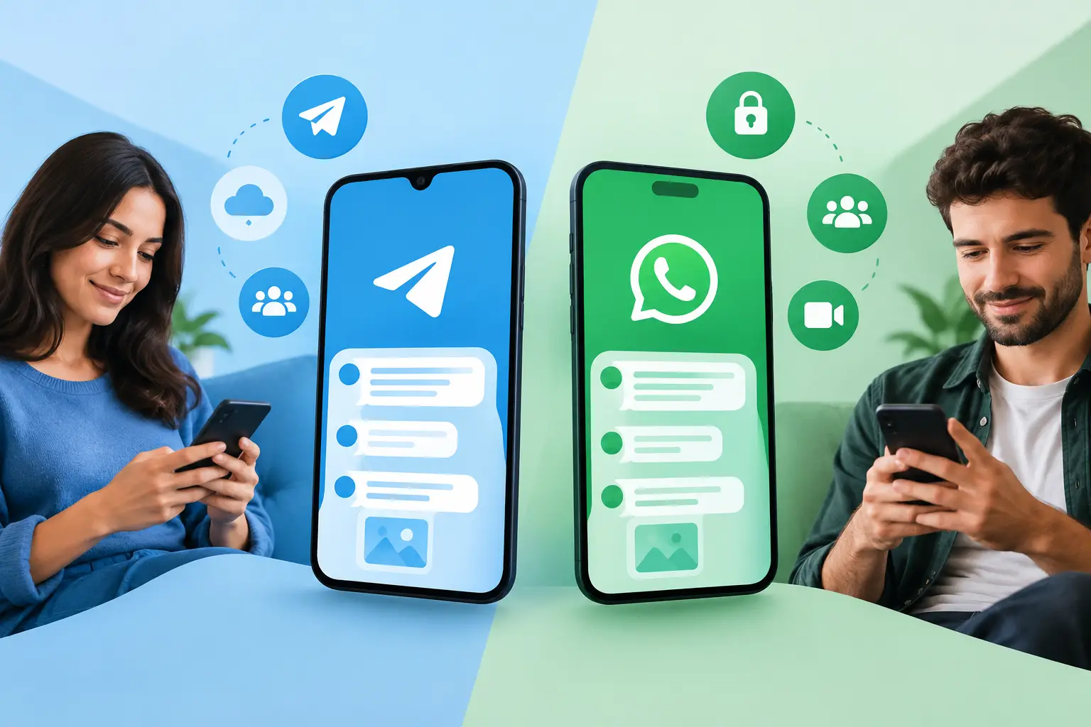 Telegram ou WhatsApp: qual usar no dia a dia?